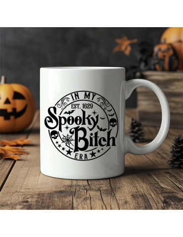 Kubek Halloween Spooky Bitch Era