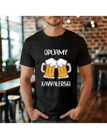 Koszulka wieczór kawalerski  : opijamy kawalerski z piwkiem