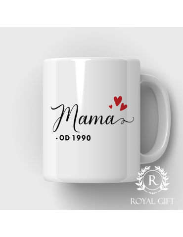 Kubek na Dzień Mamy z rokiem