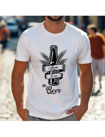 Koszulka Love is in the Beer
