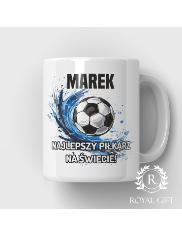 Kubek dla piłkarza z imieniem