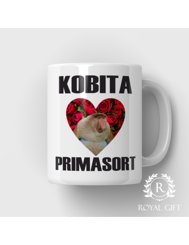 Kubek na Dzień Kobiet z Nosaczem "Kobita Primasort"