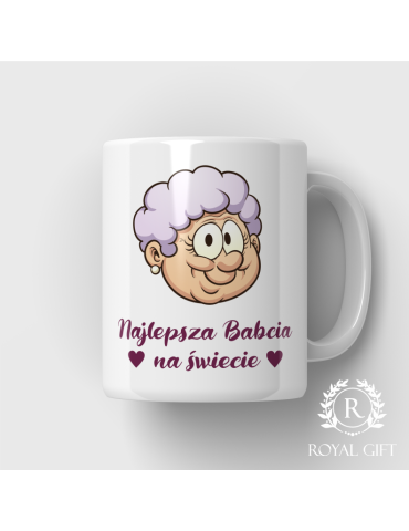 Kubek Najlepsza Babcia na Świecie
