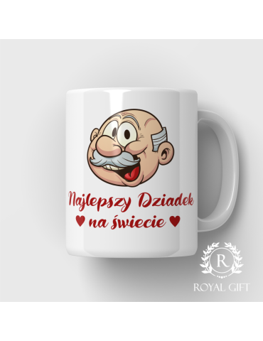 Kubek Najlepszy Dziadek na Świecie