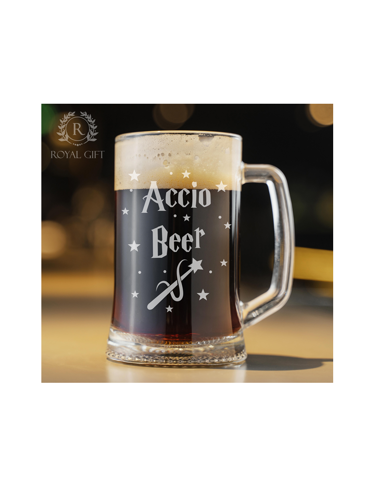 Kufel szklany Accio Beer