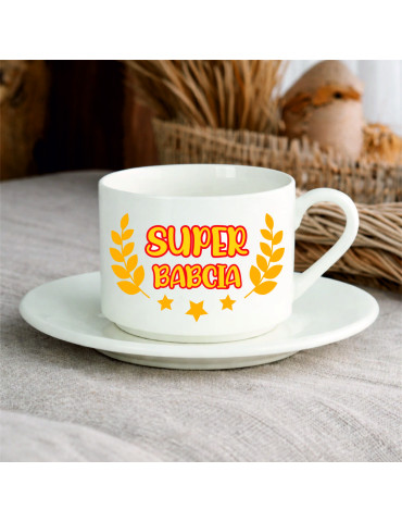 Filiżanka na Dzień Babci : Super Babcia