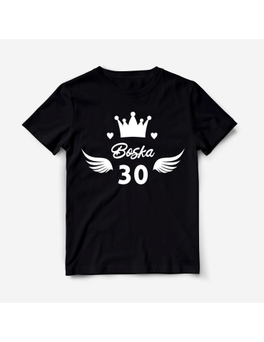 Koszulka Boska 20,30,40,50,60 z koroną
