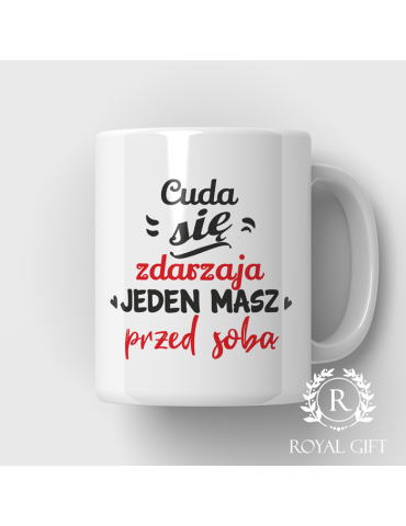 Kubek "Cuda się zdarzają"
