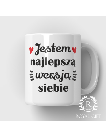 Kubek "Jestem najlepszą wersją siebie"