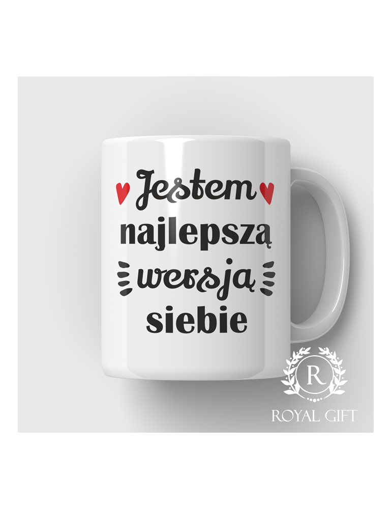 Kubek "Jestem najlepszą wersją siebie"
