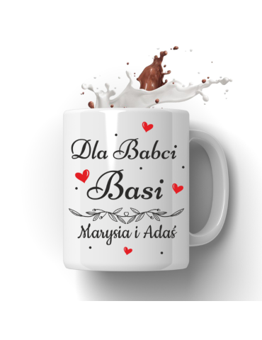 Kubek na dzień Babci z imieniem