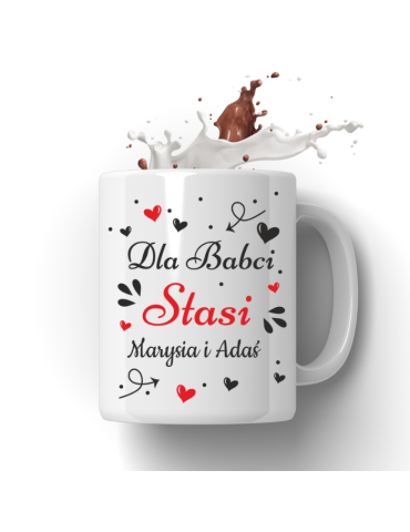 Kubek na dzień Babci z imieniem