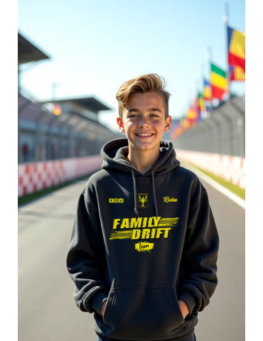 Bluza młodzieżowa Family drift z imieniem